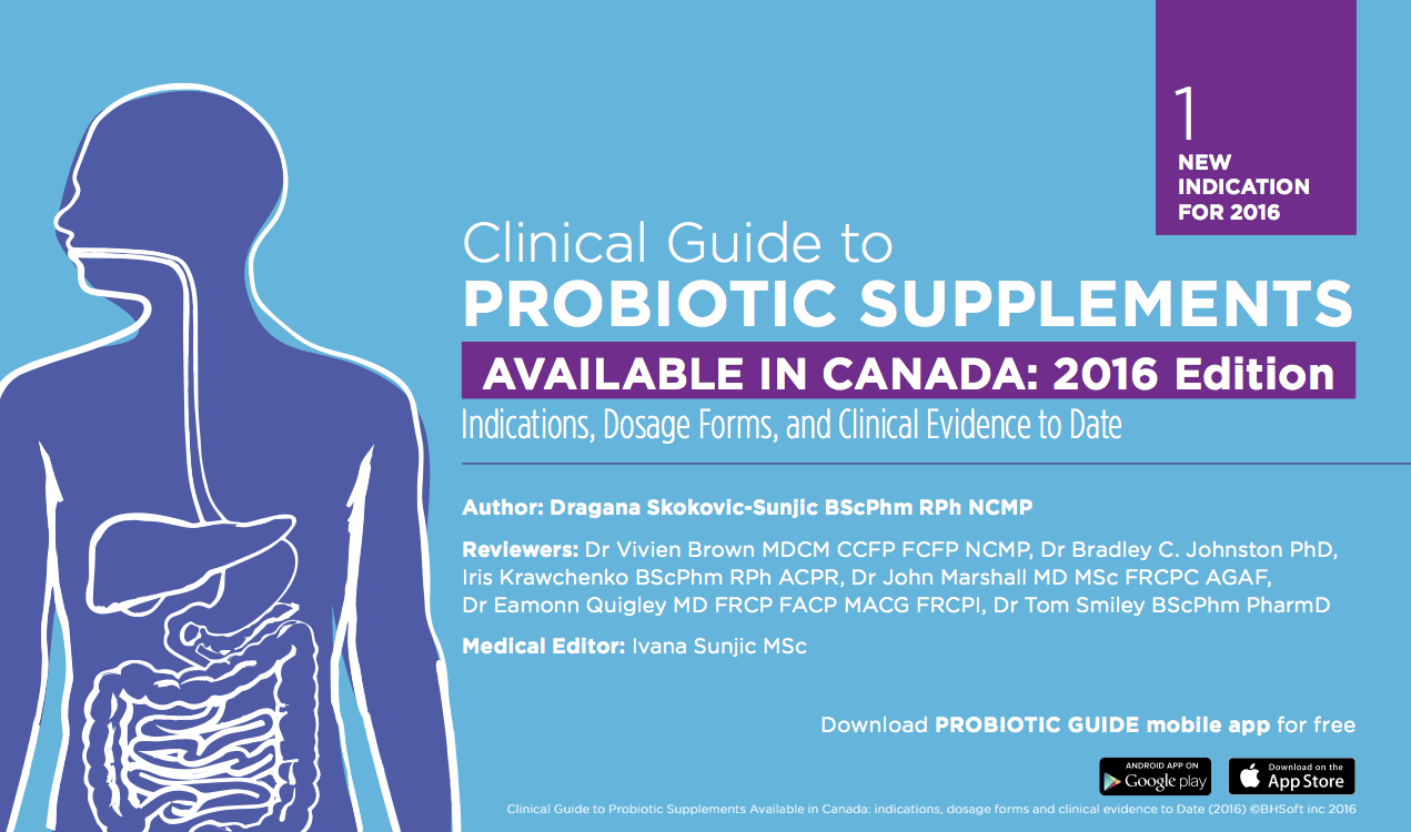 2016 Clinical Guide To Probiotic Supplements Now Available ...