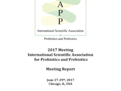 2017 isapp annual report cover image