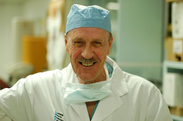Picture of the late Andrew Bruce, physician and probiotics researcher